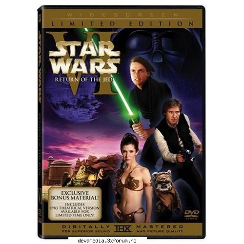 star wars: episode vi - return of the 


cd2

  star wars: episode vi - return of the jedi